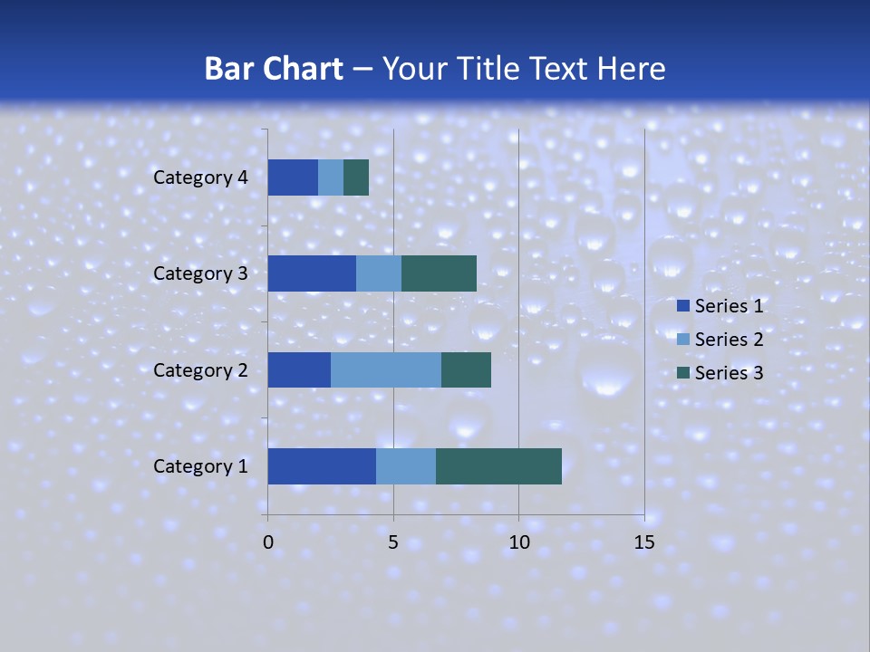 Rippled Abstract Drink PowerPoint Template