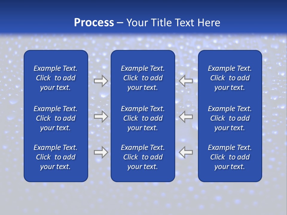 Rippled Abstract Drink PowerPoint Template