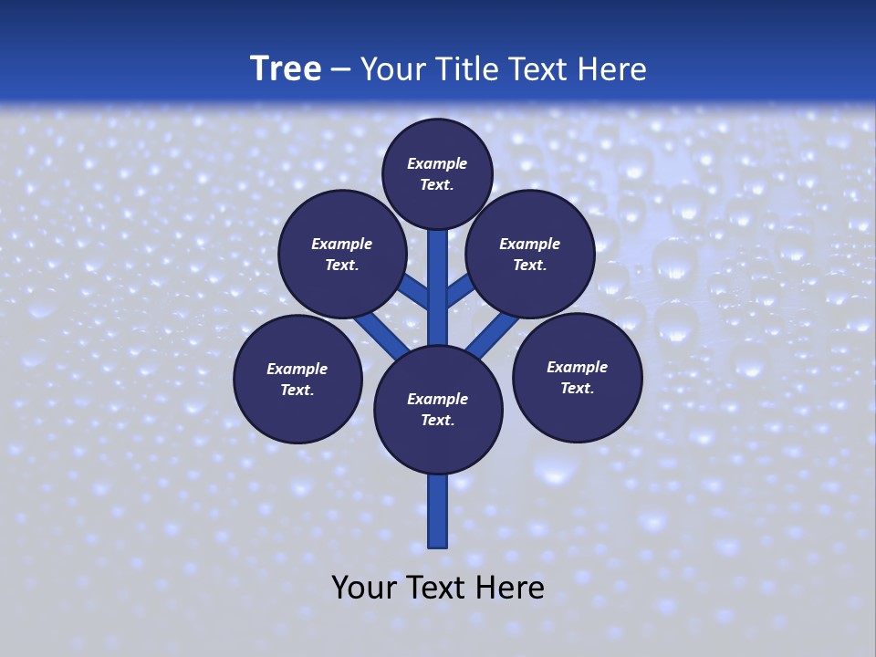 Rippled Abstract Drink PowerPoint Template