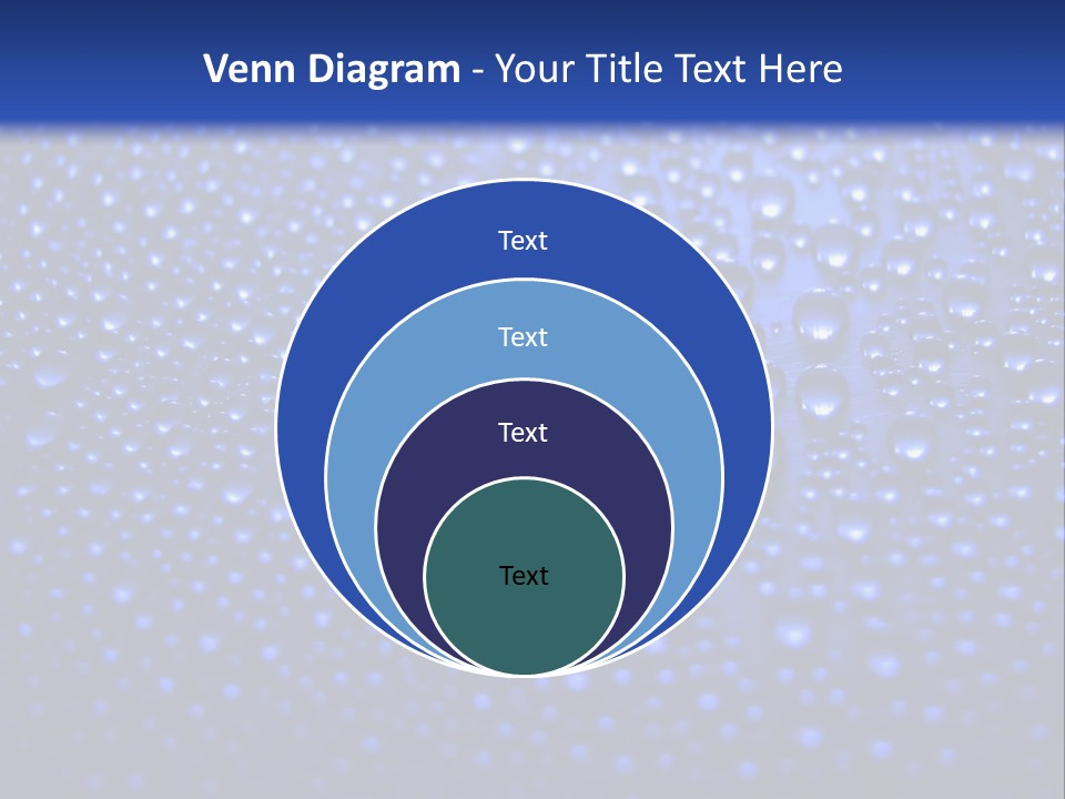 Rippled Abstract Drink PowerPoint Template