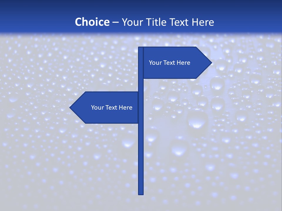 Rippled Abstract Drink PowerPoint Template