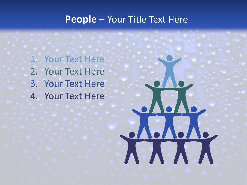 Rippled Abstract Drink PowerPoint Template