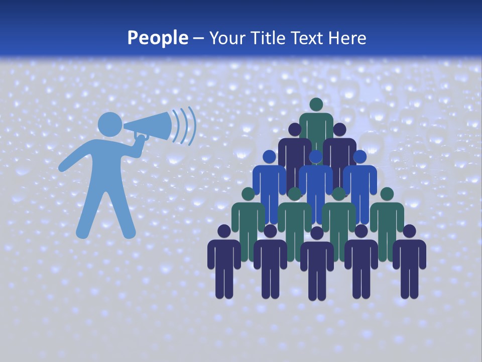 Rippled Abstract Drink PowerPoint Template