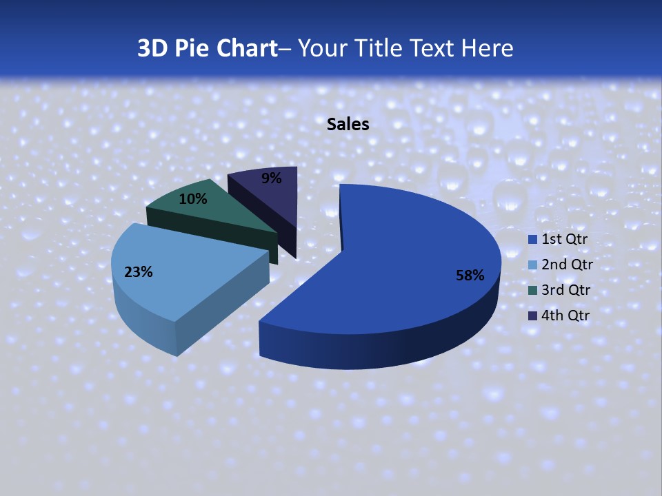Rippled Abstract Drink PowerPoint Template
