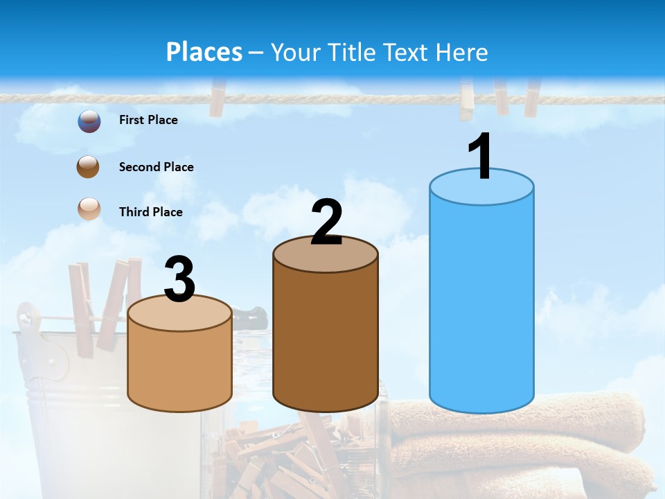Hold Wash Fresh PowerPoint Template