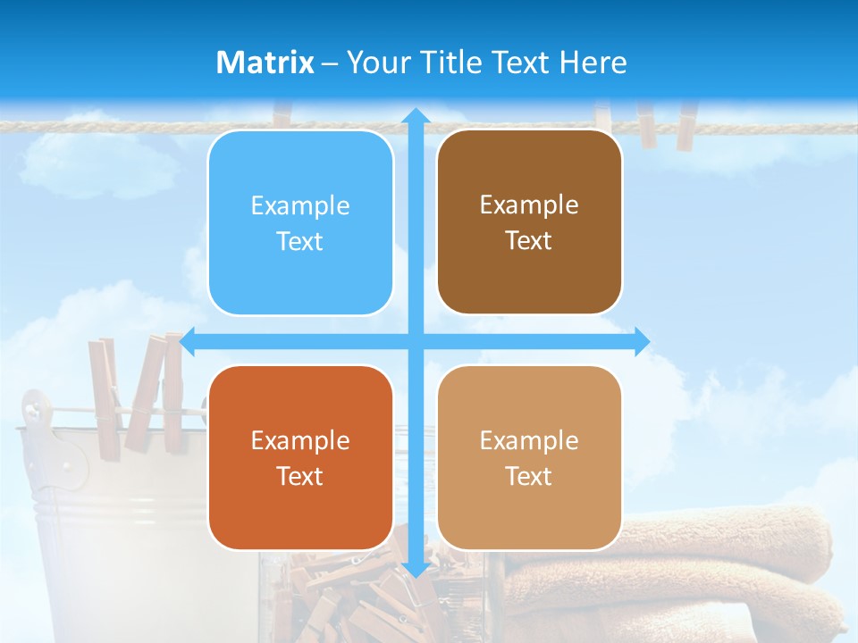 Hold Wash Fresh PowerPoint Template