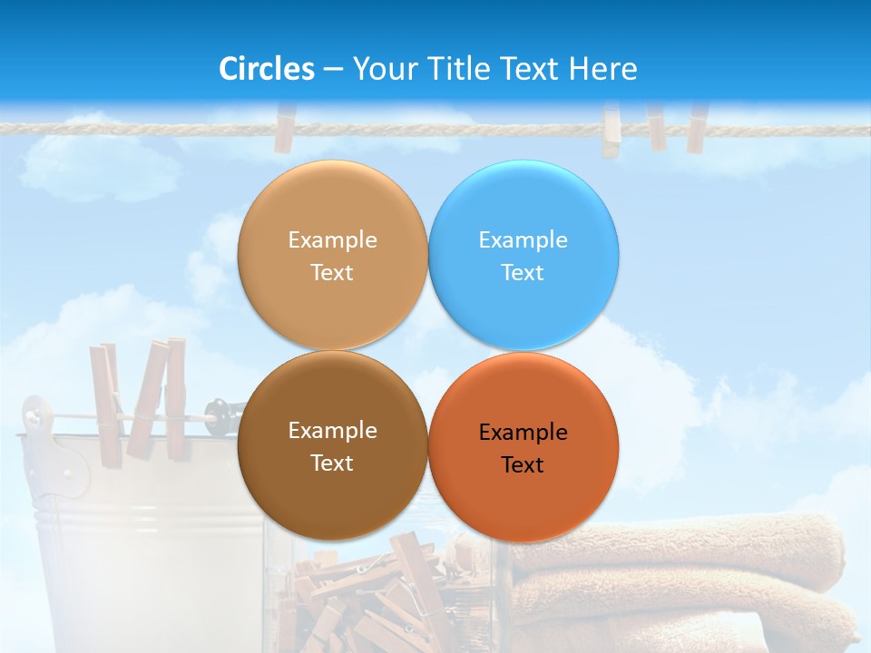 Hold Wash Fresh PowerPoint Template