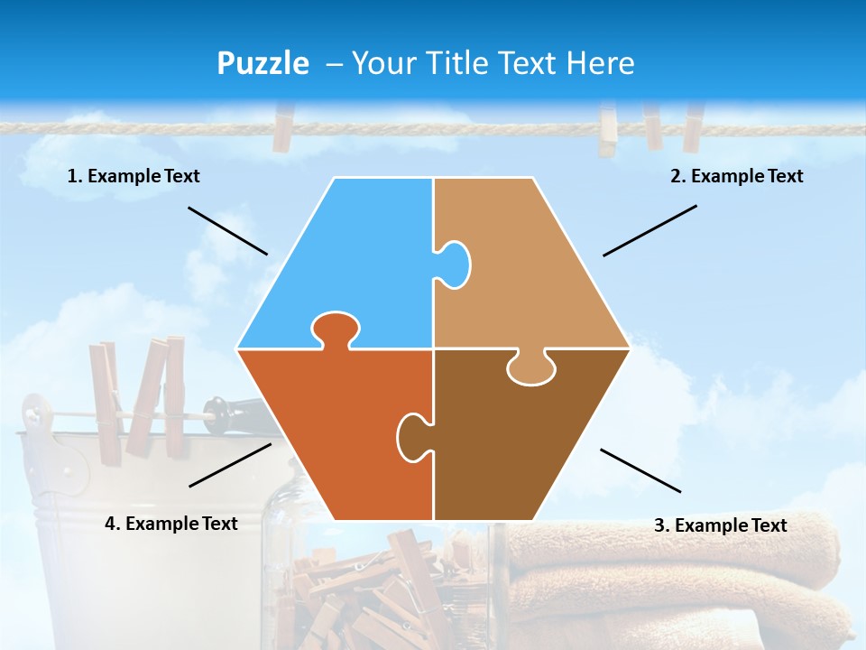 Hold Wash Fresh PowerPoint Template