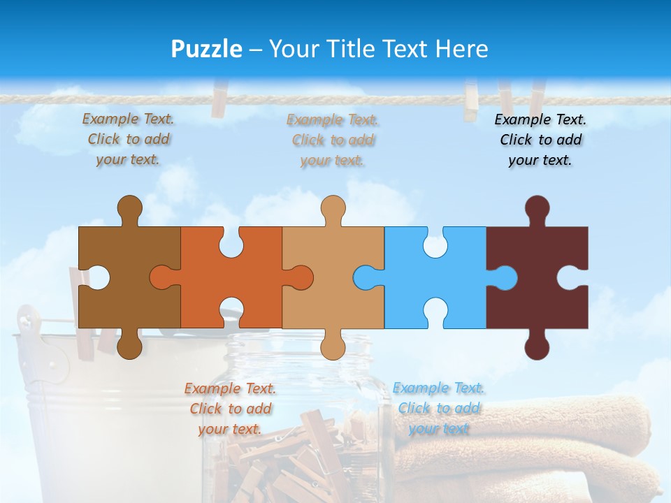 Hold Wash Fresh PowerPoint Template