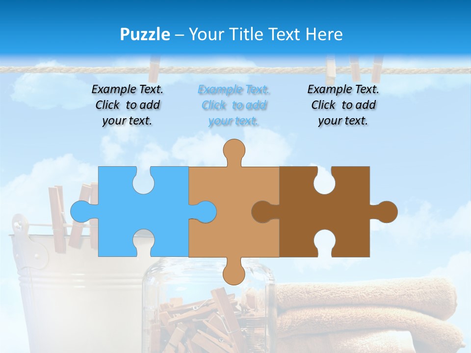 Hold Wash Fresh PowerPoint Template