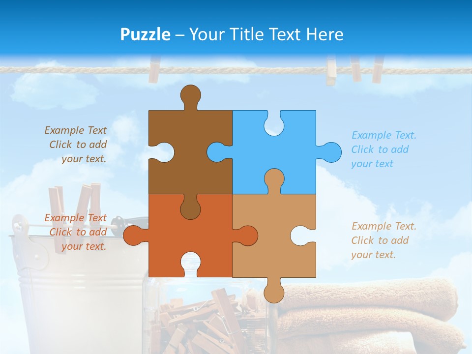 Hold Wash Fresh PowerPoint Template