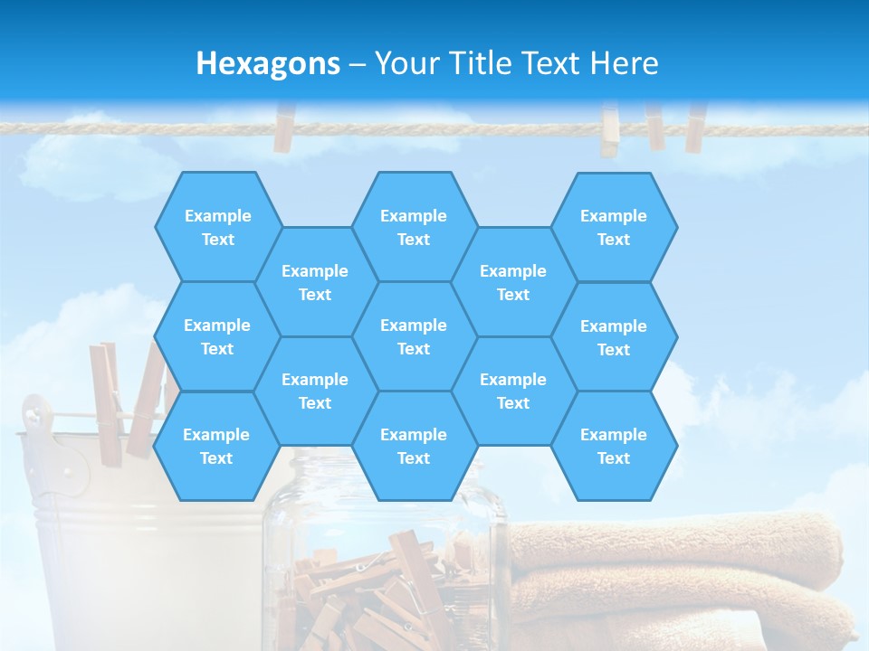 Hold Wash Fresh PowerPoint Template