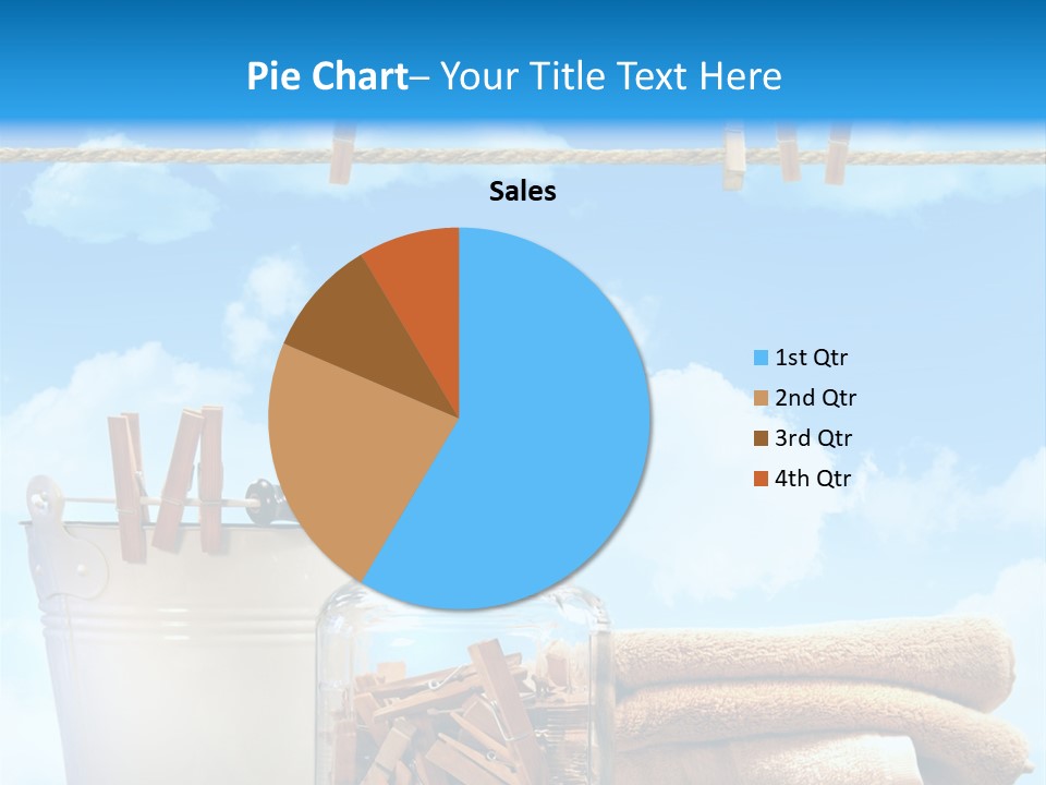 Hold Wash Fresh PowerPoint Template