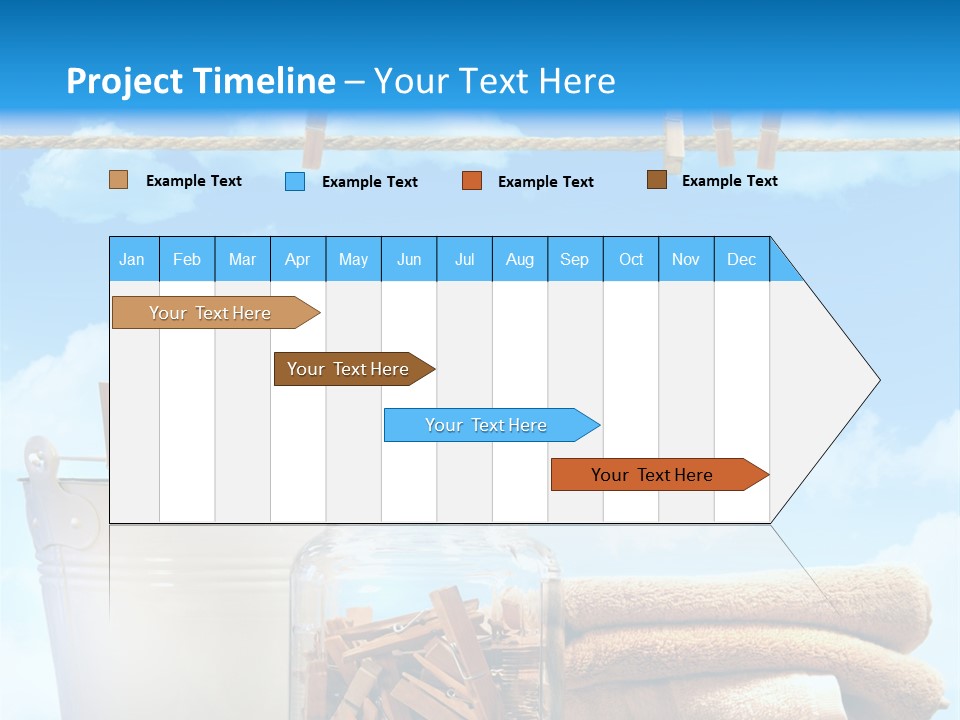 Hold Wash Fresh PowerPoint Template