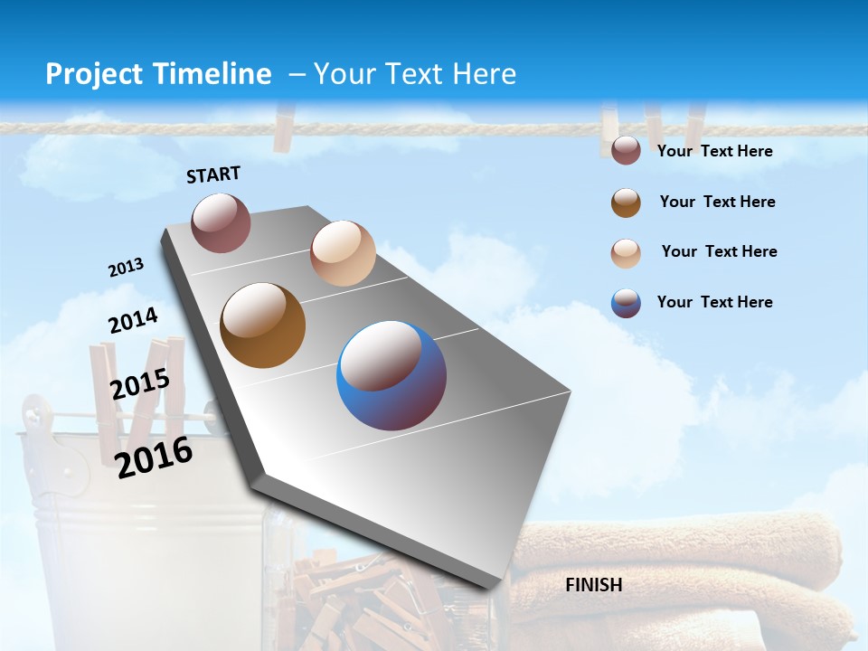 Hold Wash Fresh PowerPoint Template