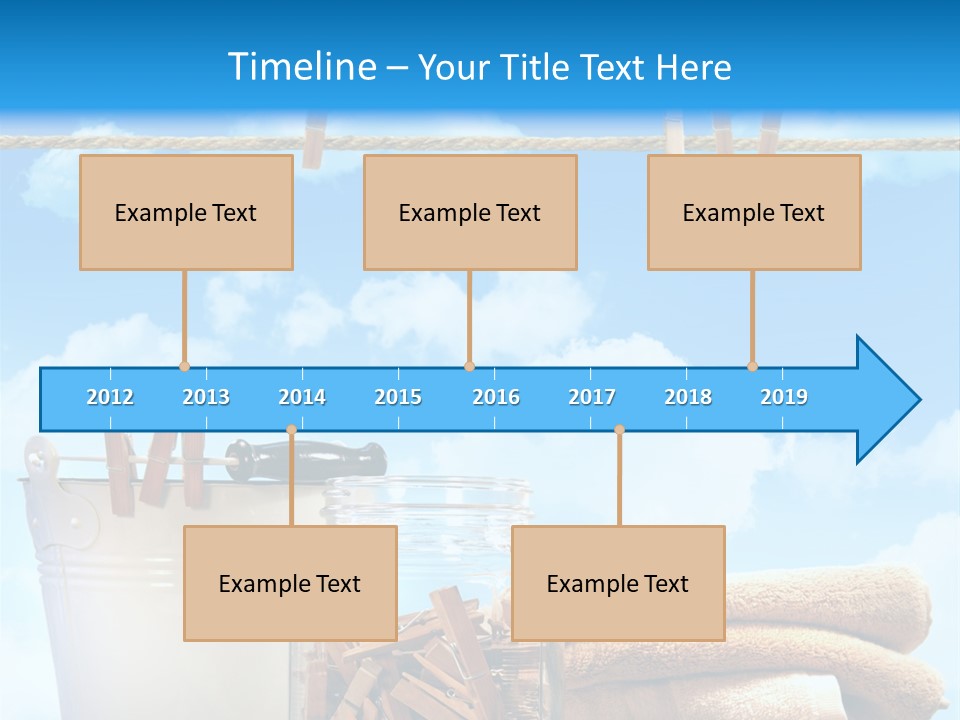 Hold Wash Fresh PowerPoint Template