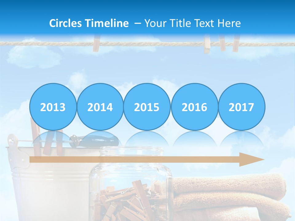 Hold Wash Fresh PowerPoint Template