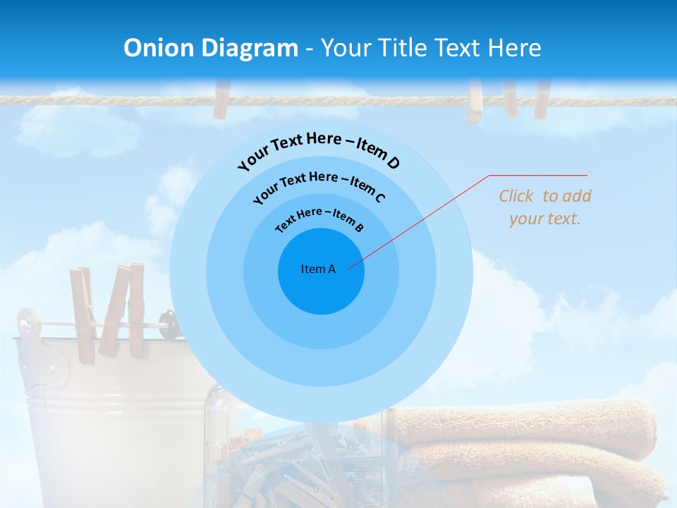 Hold Wash Fresh PowerPoint Template