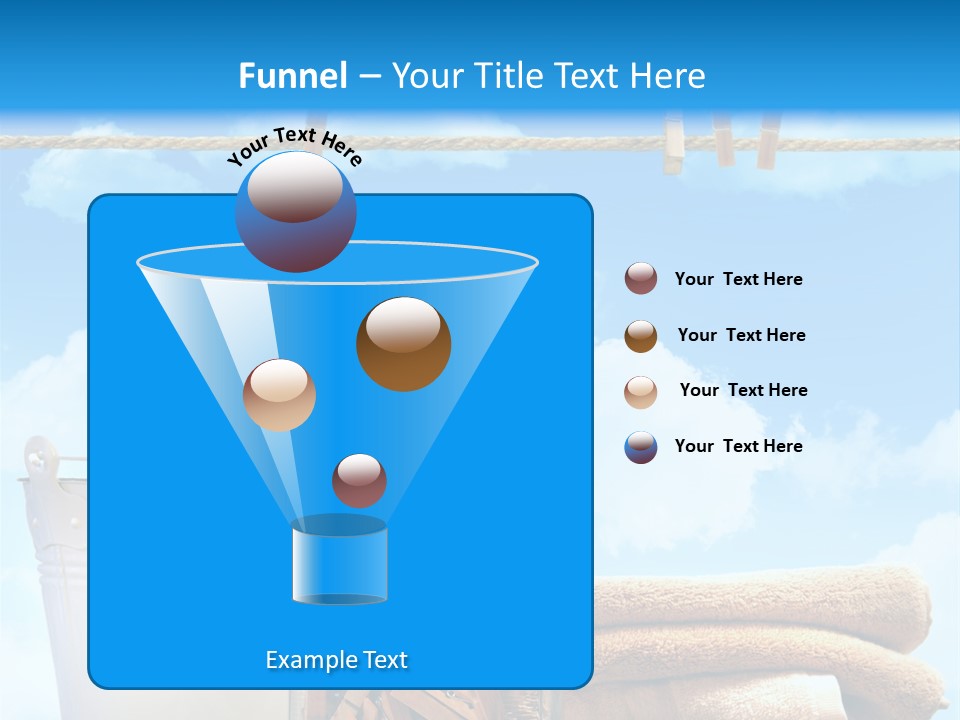 Hold Wash Fresh PowerPoint Template