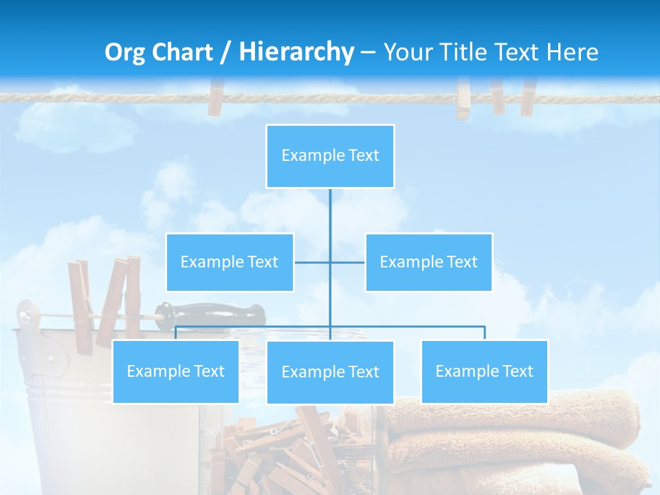 Hold Wash Fresh PowerPoint Template