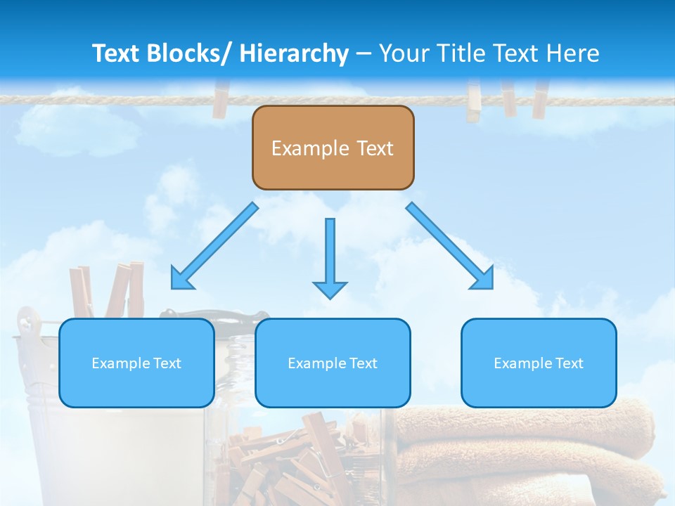 Hold Wash Fresh PowerPoint Template