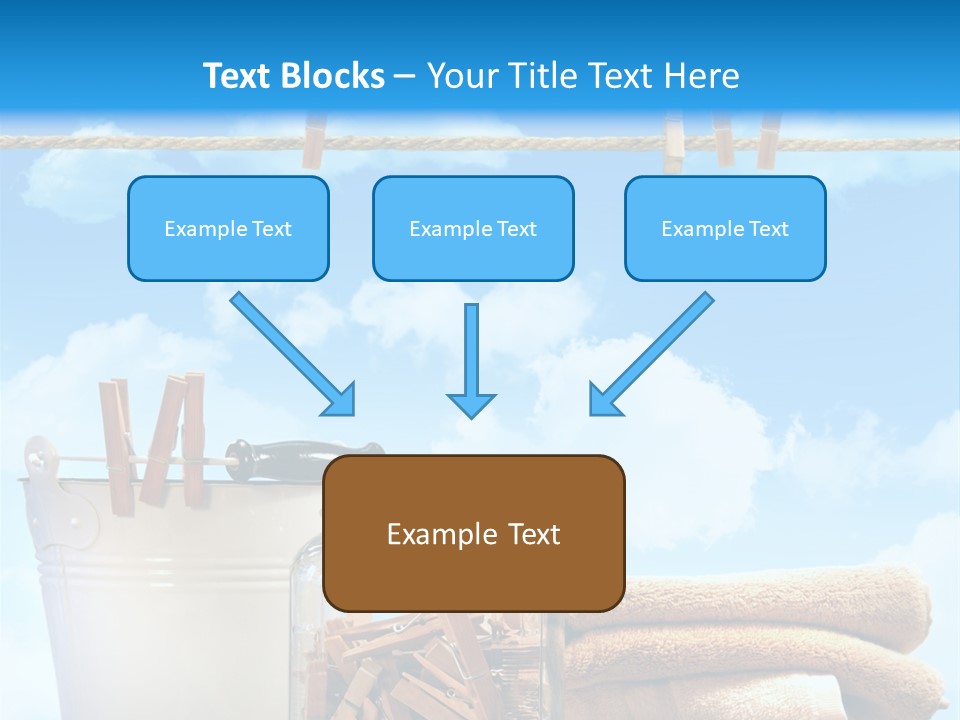 Hold Wash Fresh PowerPoint Template