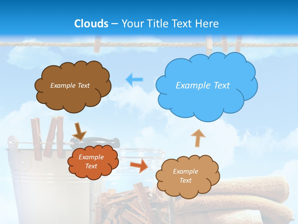 Hold Wash Fresh PowerPoint Template
