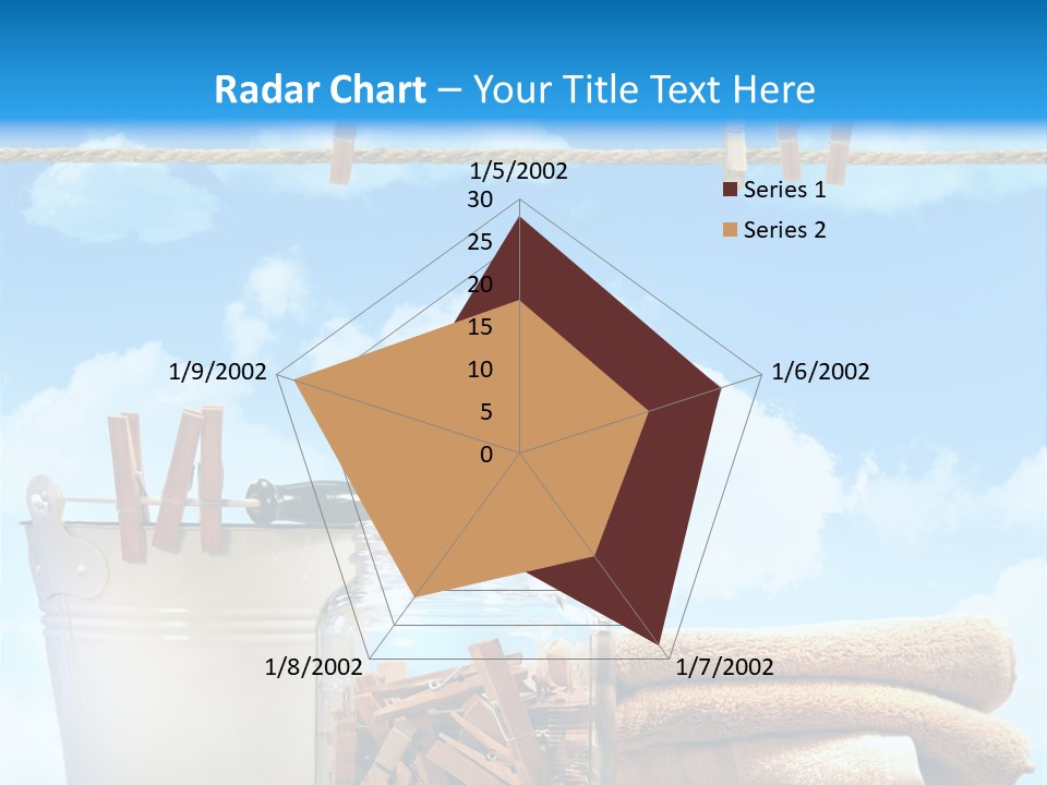 Hold Wash Fresh PowerPoint Template