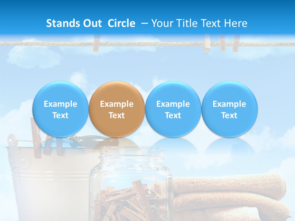 Hold Wash Fresh PowerPoint Template