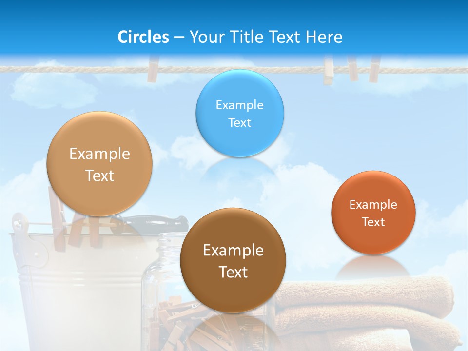 Hold Wash Fresh PowerPoint Template