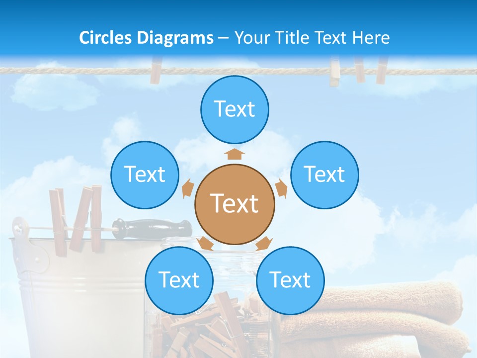 Hold Wash Fresh PowerPoint Template
