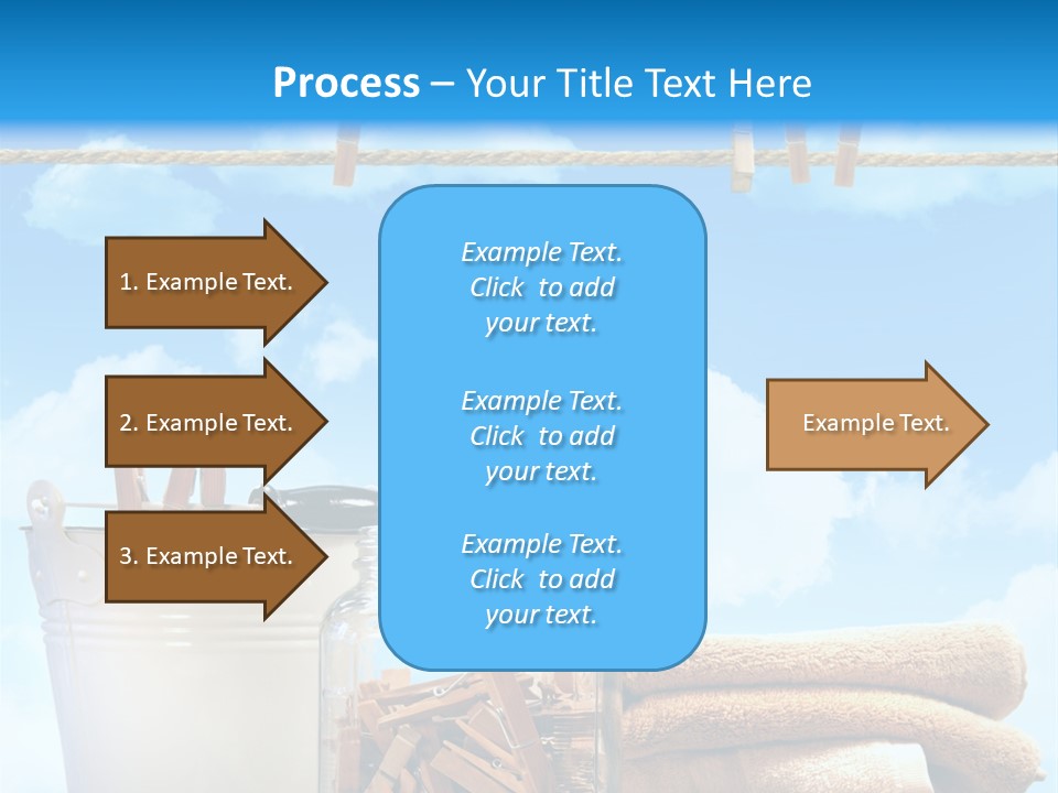 Hold Wash Fresh PowerPoint Template
