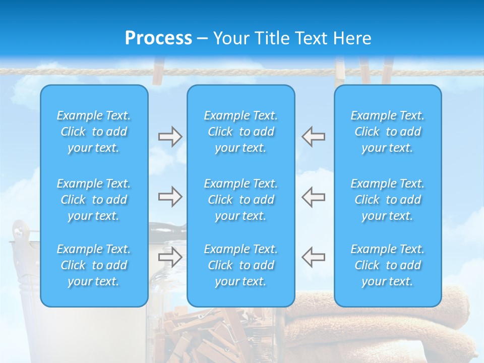 Hold Wash Fresh PowerPoint Template