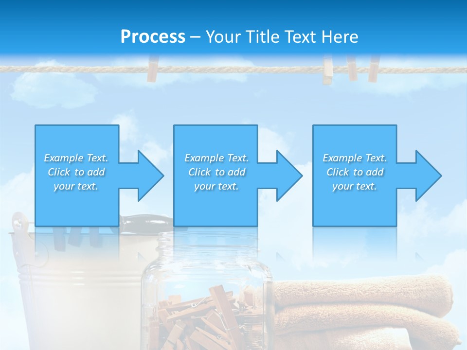 Hold Wash Fresh PowerPoint Template