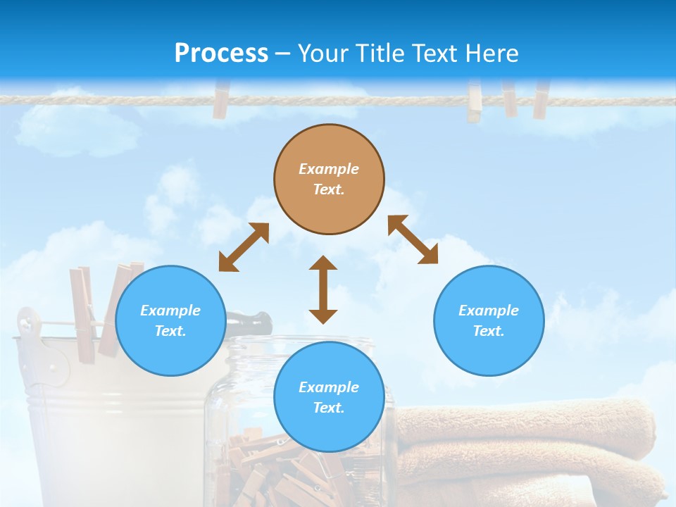 Hold Wash Fresh PowerPoint Template