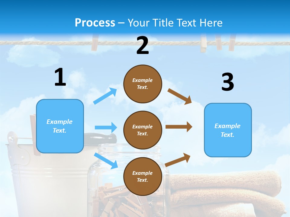 Hold Wash Fresh PowerPoint Template