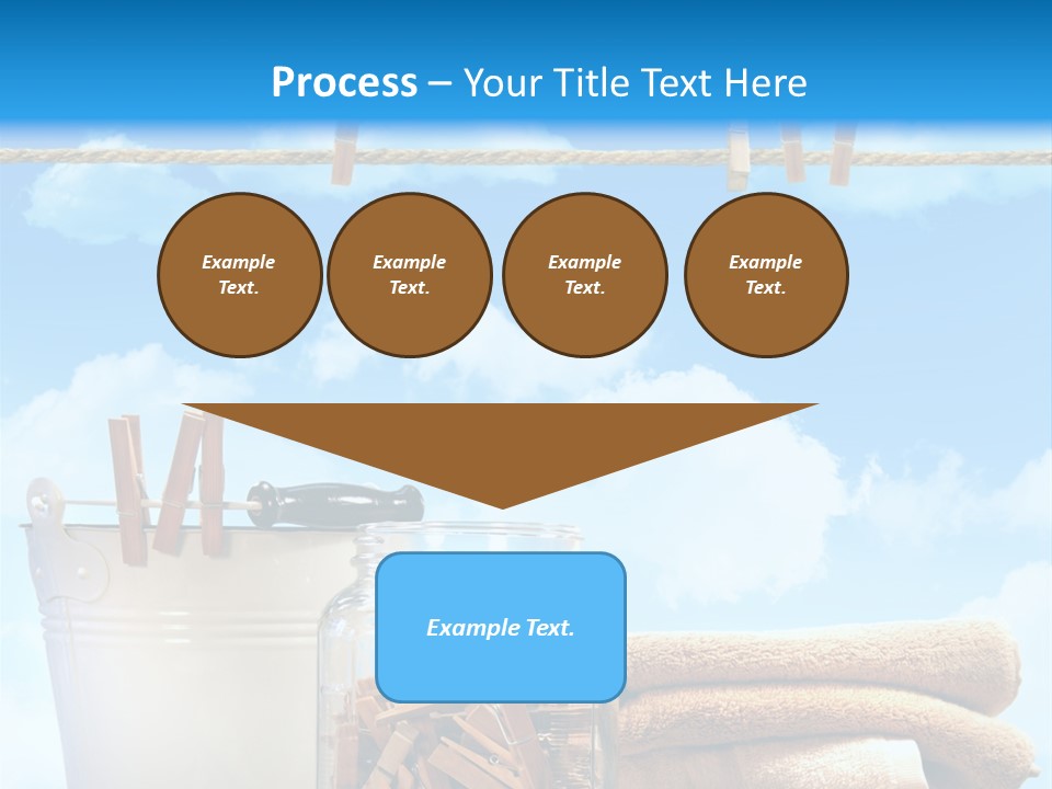 Hold Wash Fresh PowerPoint Template
