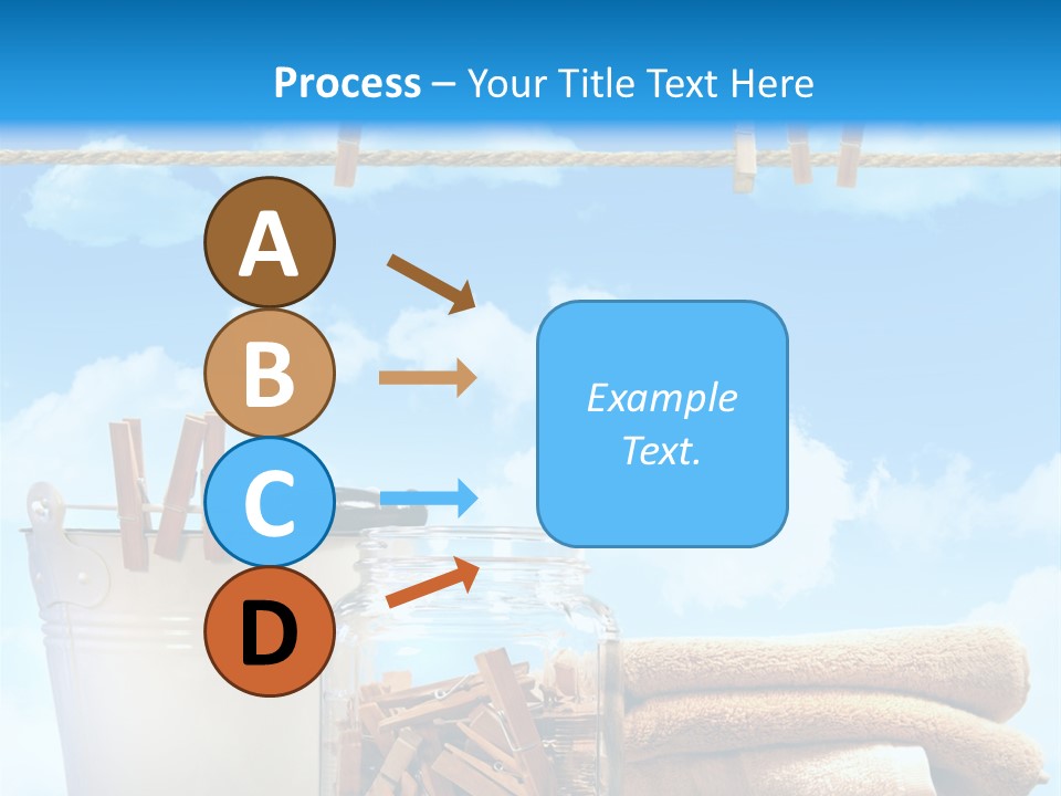 Hold Wash Fresh PowerPoint Template