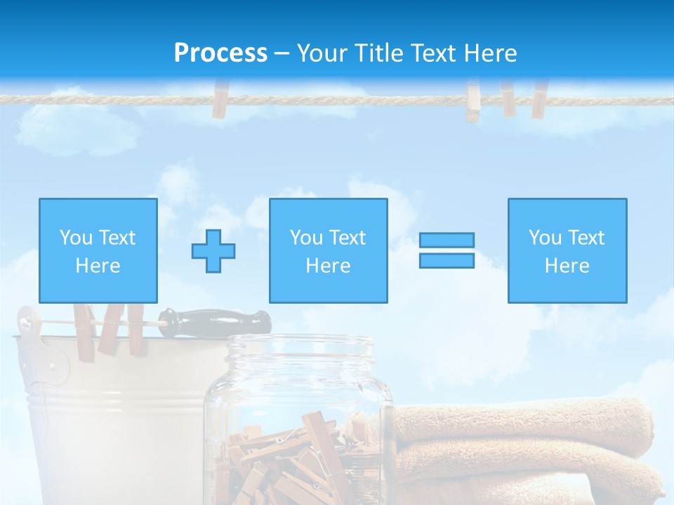 Hold Wash Fresh PowerPoint Template