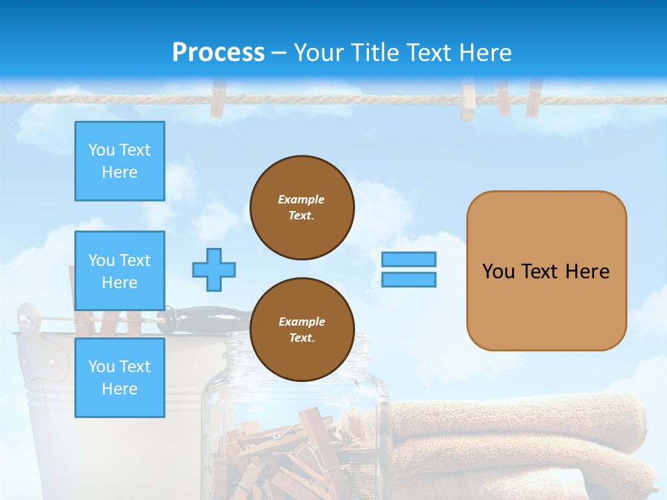 Hold Wash Fresh PowerPoint Template