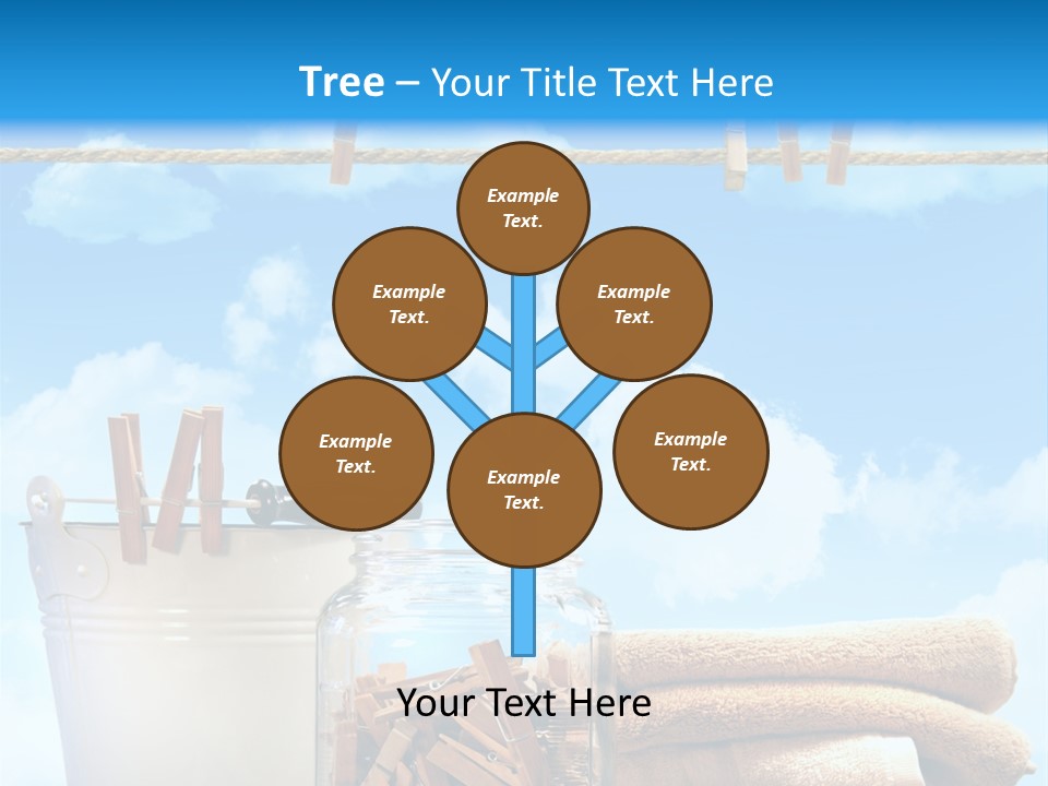 Hold Wash Fresh PowerPoint Template