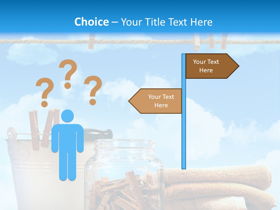 Hold Wash Fresh PowerPoint Template