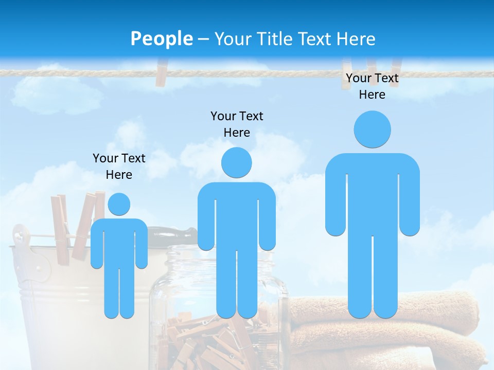 Hold Wash Fresh PowerPoint Template