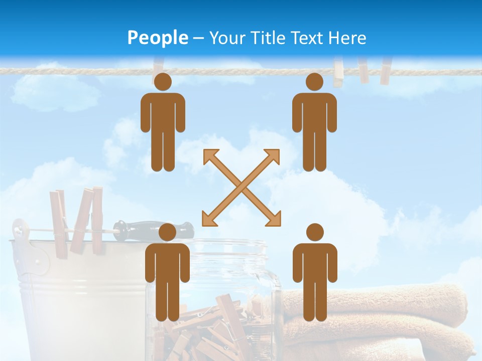 Hold Wash Fresh PowerPoint Template