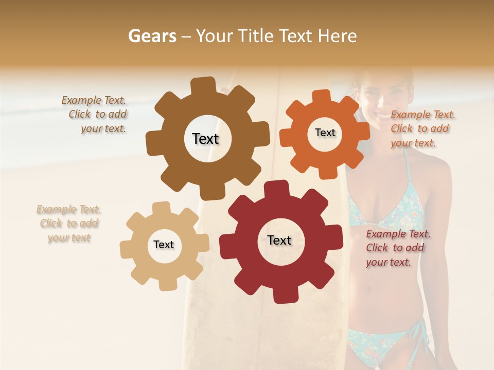 Artistic Steam Graphics PowerPoint Template