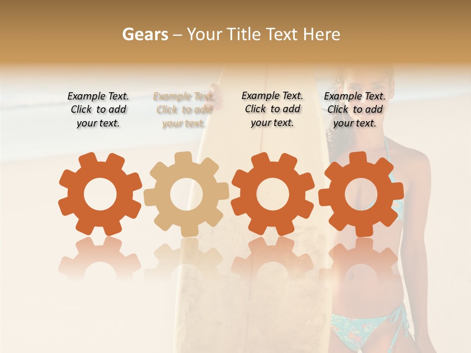 Artistic Steam Graphics PowerPoint Template