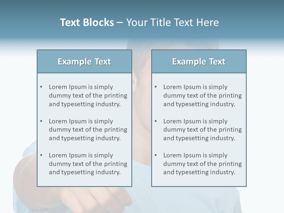 Panties Young People PowerPoint Template