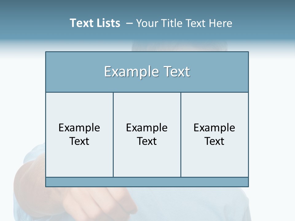 Panties Young People PowerPoint Template