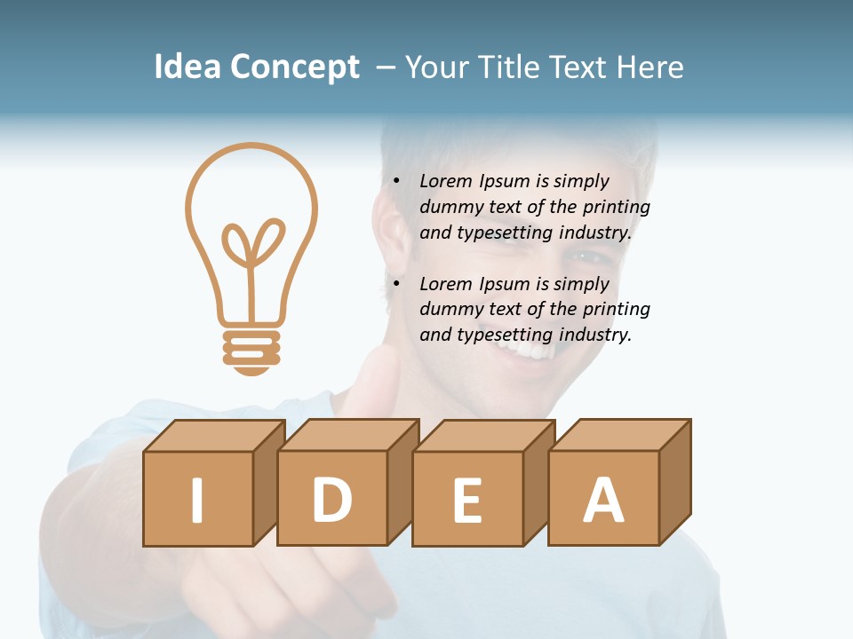 Panties Young People PowerPoint Template