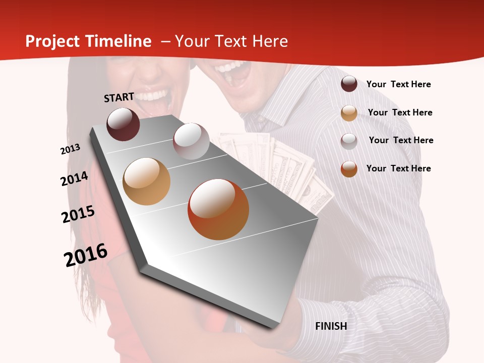 Beautiful Background Flowers PowerPoint Template